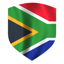 Flag Zuid-Afrika